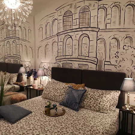 Apartmán Arena Design App With Free Private Parking And With A Terrace *